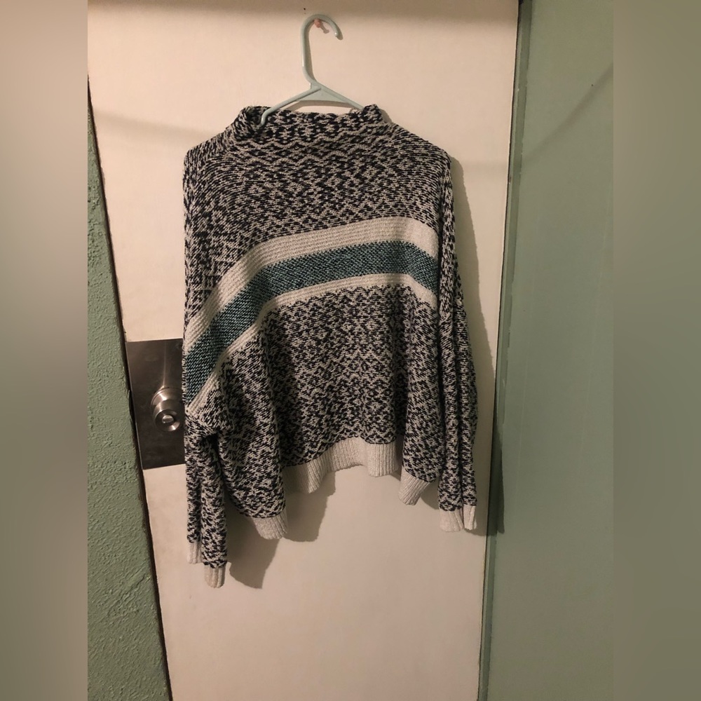 Anna size xxl cropped turtleneck sweater